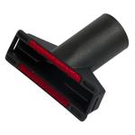 Brosse longue - 35 mm - bandes rouges - adaptateur - 32 mm