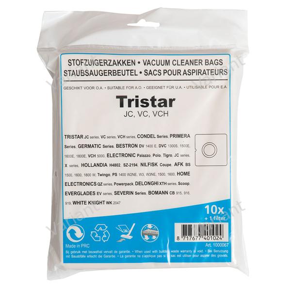 Sacs d'aspirateur - en papier - Tristar, Condel. Primera - poly-sac