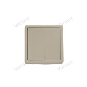 Exhaust vent cap - 95x 95mm - white - Central Vac