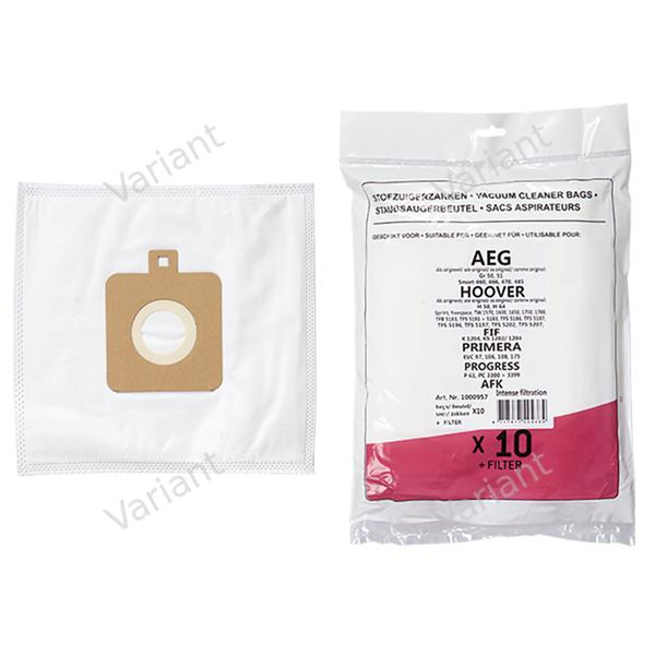 Sacs d'aspirateur - microfibre - Aeg, Hoover, FIF - poly-sac