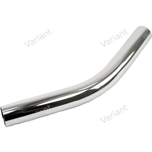 Bent end - 32mm 30cm, 45° - chrome