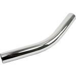 Bent end - 32mm 30cm, 45° - chrome