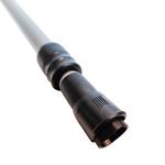 Tube - telescopic - 35mm 62/97cm - aluminium - Bosch/Siemens