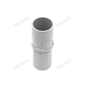 Connector Replacement - Tube - Lectriflex - Grey - Central Vac - 35mm - 1 3/8