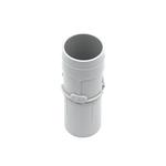 Connector Replacement - Tube - Lectriflex - Grey - Central Vac - 35mm - 1 3/8