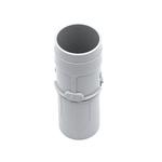Connector Replacement - Tube - Lectriflex - Grey - Central Vac - 35mm - 1 3/8