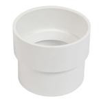 Pipe - adapter - 2" x 1 13/16" - white - Central Vac