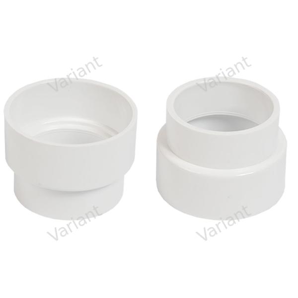 Adapter - Dust inlet - white - Central Vac