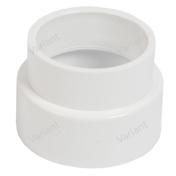 Adapter - Dust inlet - white - Central Vac