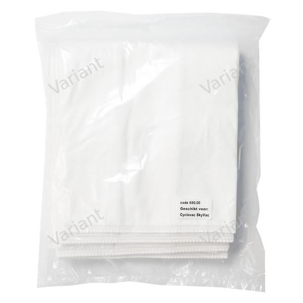 Microfiber - stofzuigerzakken - Cyclovac - Central Vac - polybag (OEM kwaliteit)