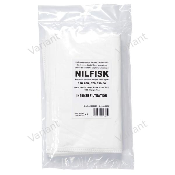 Microfiber - stofzuigerzakken - Nilfisk - polybag