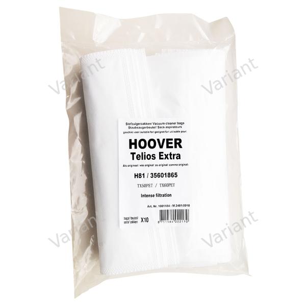 Microfiber - vacuum bags - Hoover - polybag