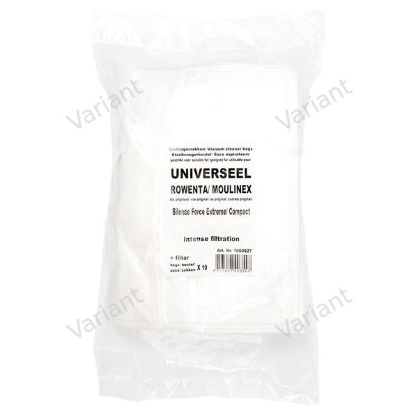 Microfiber - vacuum bags - Rowenta, Moulinex - polybag