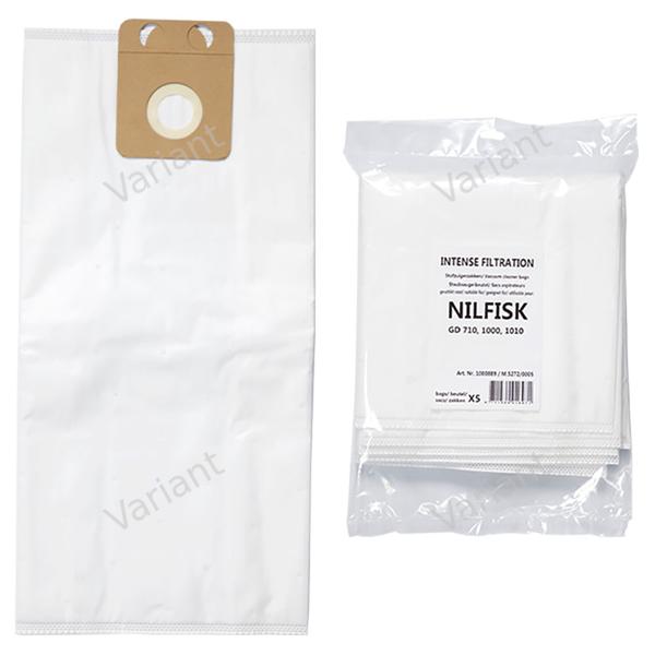 Microfiber - vacuum bags - Nilfisk - polybag