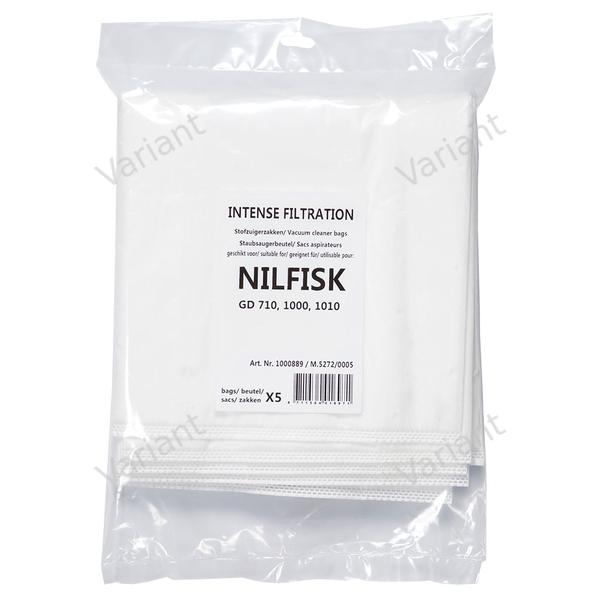 Microfiber - vacuum bags - Nilfisk - polybag