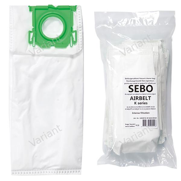 Microfiber - vacuum bags - Airbelt, Sebo - polybag