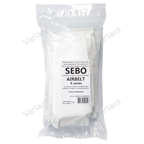 Microfiber - vacuum bags - Airbelt, Sebo - polybag