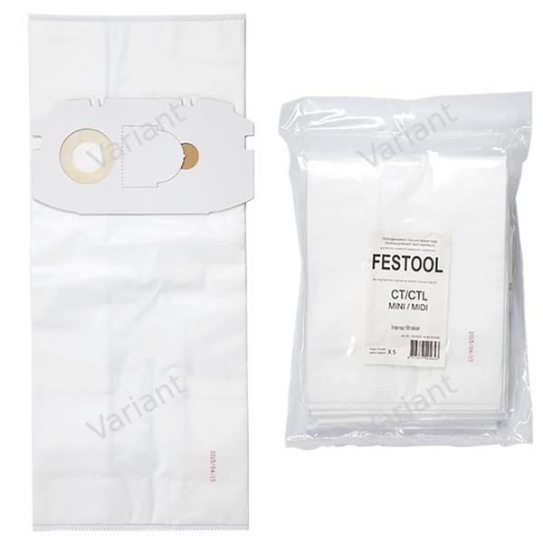 Microfiber - vacuum bags - Festool - polybag