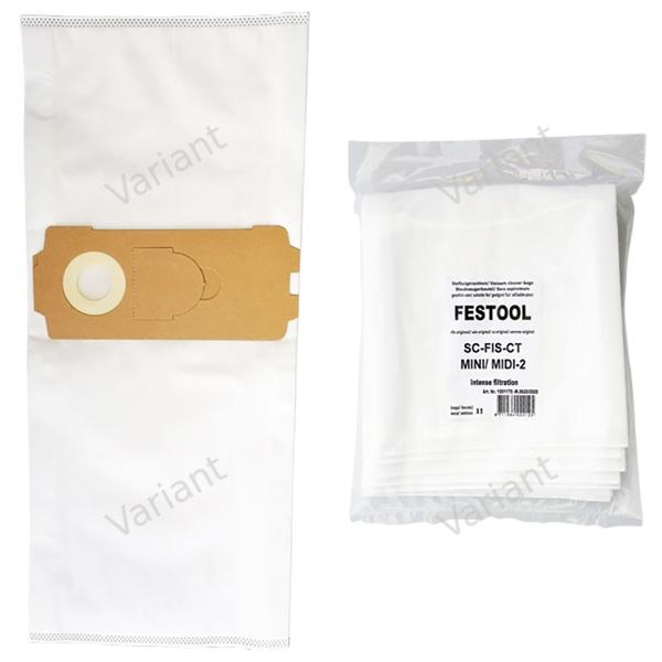 Microfiber - vacuum bags - Festool - polybag