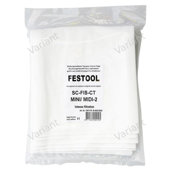 Microfiber - vacuum bags - Festool - polybag