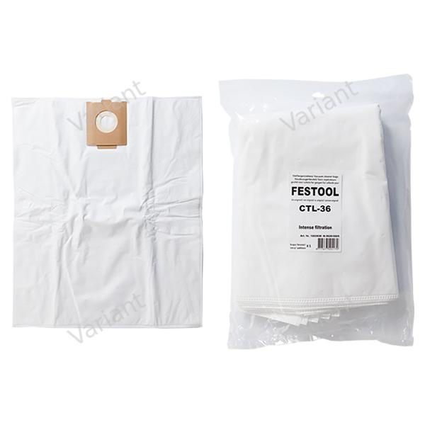 Microfiber - vacuum bags - Festool - polybag