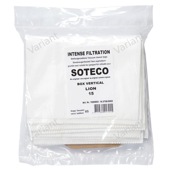 Microfiber - vacuum bags - Soteco, Ghibli - polybag