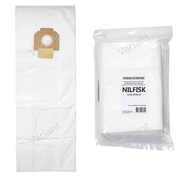 Microfiber - vacuum bags - Nilfisk - polybag