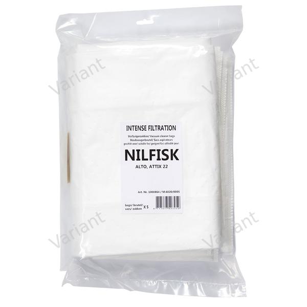 Microfiber - vacuum bags - Nilfisk - polybag