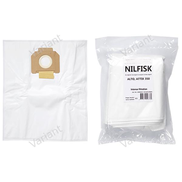 Microfiber - vacuum bags - Nilfisk - polybag