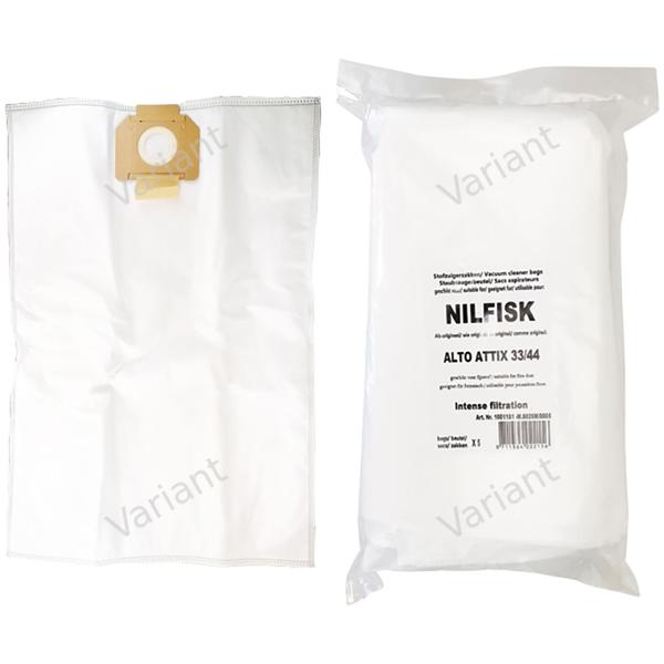 Microfiber - vacuum bags - Nilfisk - dust class M - polybag