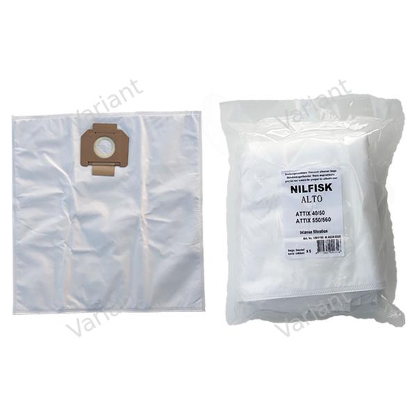 Microfiber - vacuum bags - Nilfisk - polybag