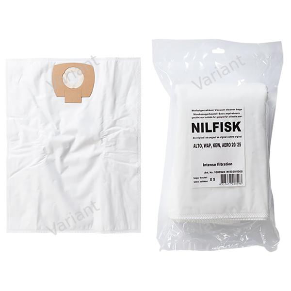 Microfiber - vacuum bags - Nilfisk, Protool - polybag