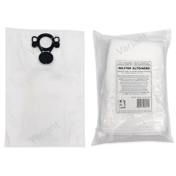 Vacuum bags microfiber  suitable for Nilfisk Alto Aero - 5 bags