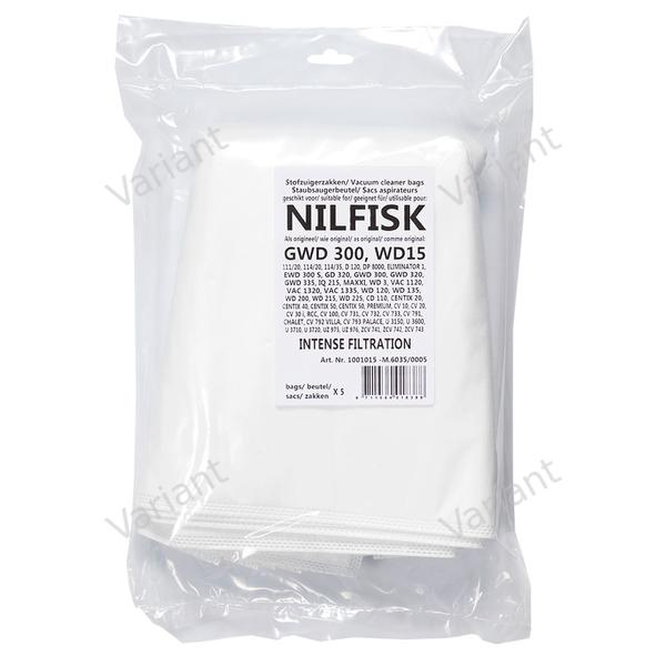 Microfiber - vacuum bags - Nilfisk - polybag