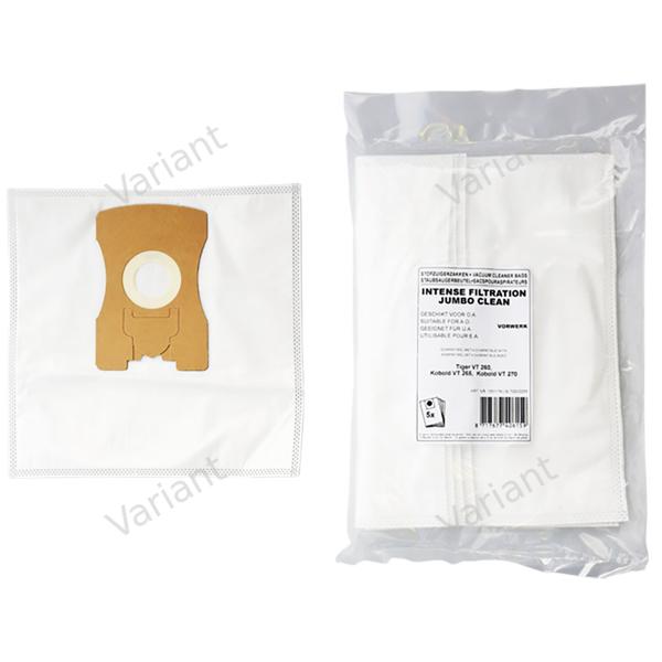 Microfiber - vacuum bags - Vorwerk - polybag