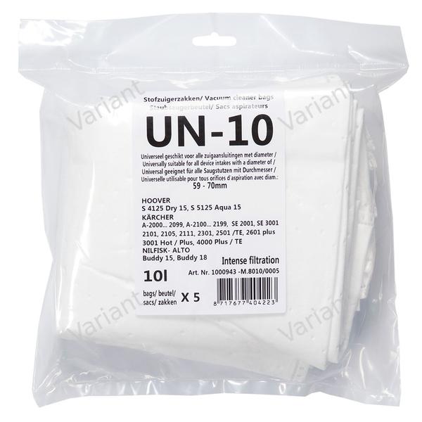 Microfiber - vacuum bags - Kärcher, nilfisk - 10L - polybag