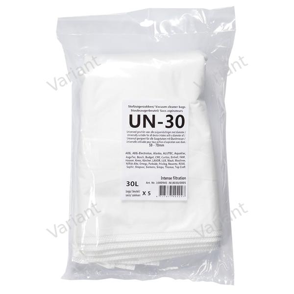 Microfiber - vacuum bags - Aeg, Bosch, Rowenta - 30L - polybag