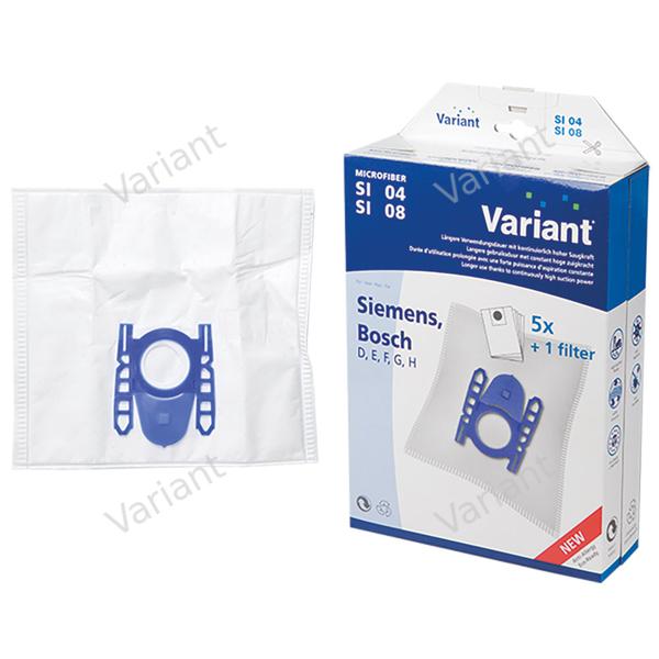 Microfiber - vacuum bags - Bosch, Siemens - Variant - box