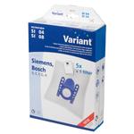 Microfiber - vacuum bags - Bosch, Siemens - Variant - box