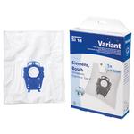 Microfiber - vacuum bags - Bosch, Siemens - Variant - box