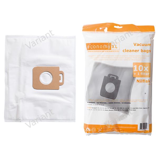 Economy XL - Microfiber - vacuum bags - Nilfisk - polybag