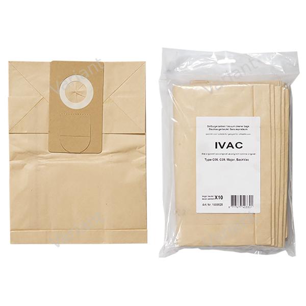 Paper - vacuum bags - Hoover, Ivac, Wirbel - polybag