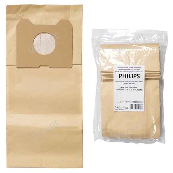 Paper - vacuum bags - Philips, Duathlon, Marathon - polybag