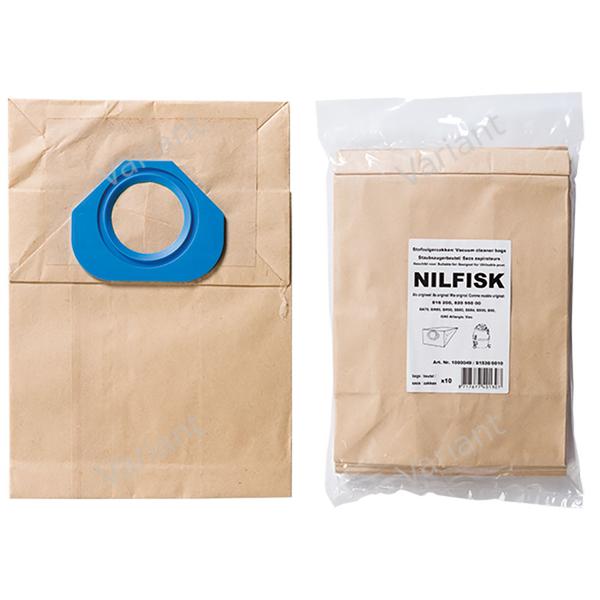 Paper - vacuum bags - Nilfisk - polybag