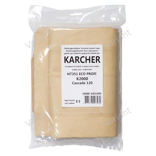 Paper - vacuum bags - Kärcher - polybag