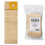 Paper - vacuum bags - Sebo, Sorma, Tennant - polybag