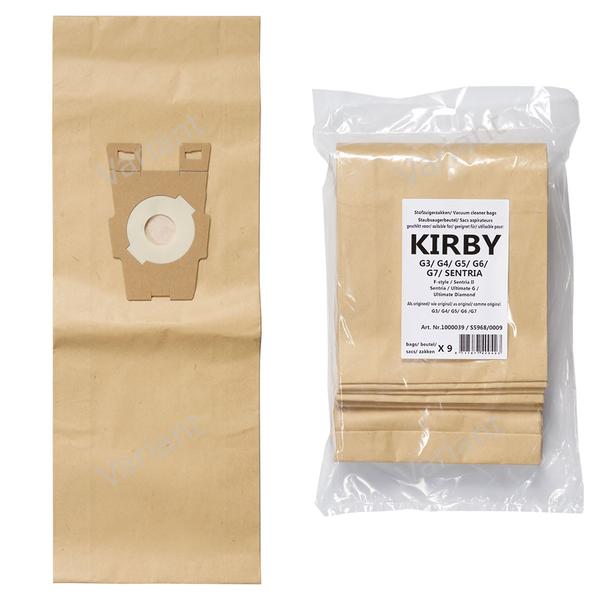 Paper - vacuum bags - Kirby - polybag