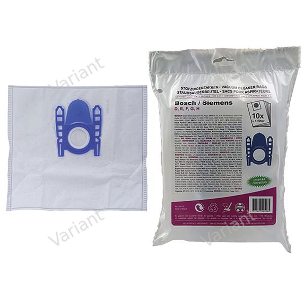 Microfiber - vacuum bags - Bosch, Siemens, Wigo - polybag