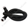 ELFLEX 32mm black vacuum hose 1.8m + 2 click sets