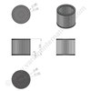 Universal washable cartridge filter, 15x16,5cm (o.a. Einhell, Metabo, Parkside, Fam Aquavac)